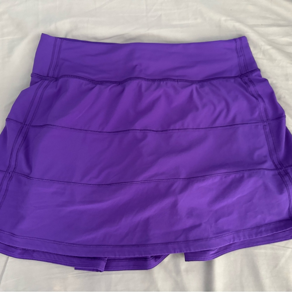 lululemon pace rival mid rise skirt long